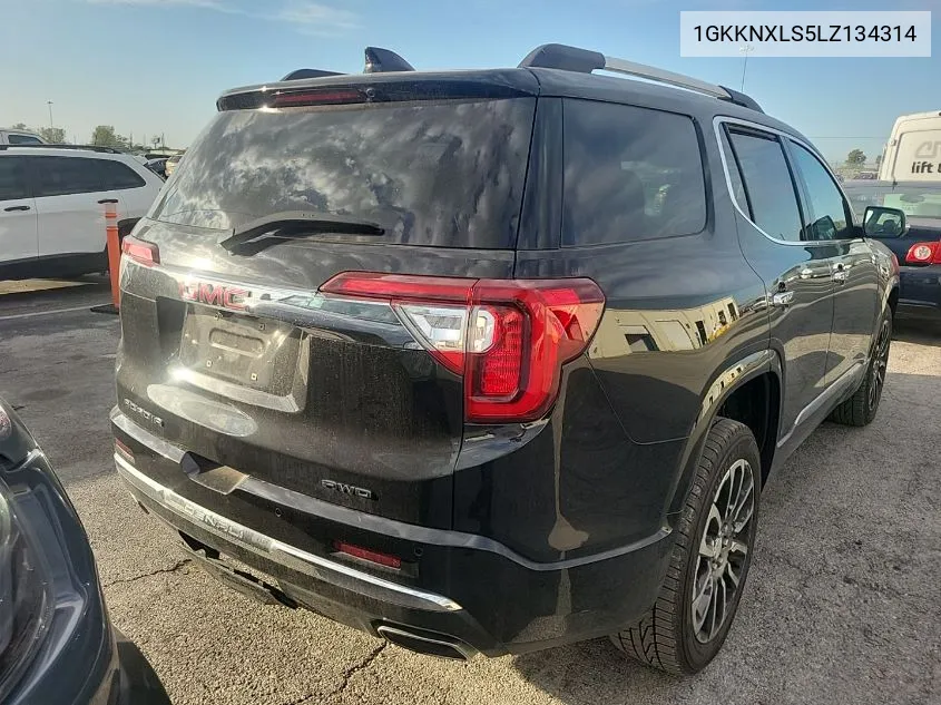 2020 GMC Acadia Denali VIN: 1GKKNXLS5LZ134314 Lot: 40592724