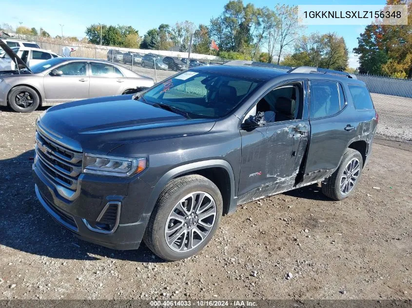 2020 GMC Acadia Awd At4 VIN: 1GKKNLLSXLZ156348 Lot: 40614033