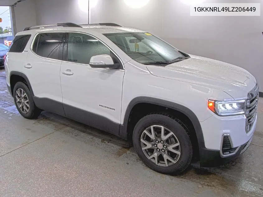 2020 GMC Acadia Fwd Sle VIN: 1GKKNRL49LZ206449 Lot: 40630396