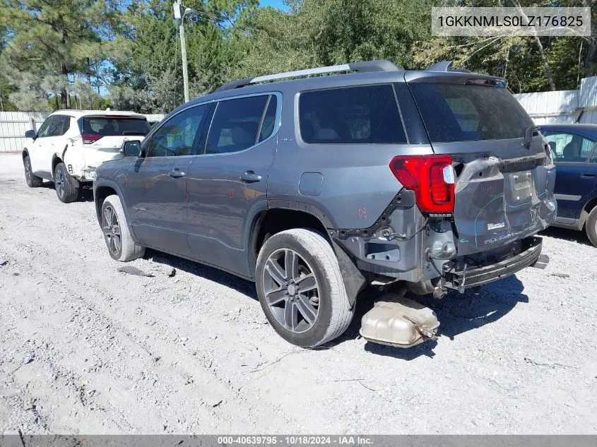 1GKKNMLS0LZ176825 2020 GMC Acadia Fwd Slt