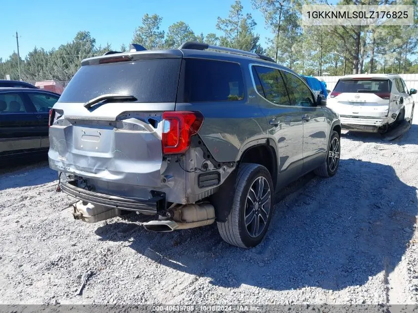 1GKKNMLS0LZ176825 2020 GMC Acadia Fwd Slt