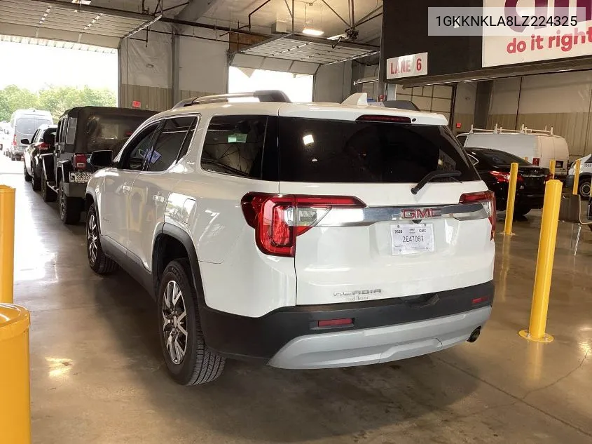 2020 GMC Acadia Sle VIN: 1GKKNKLA8LZ224325 Lot: 40651884