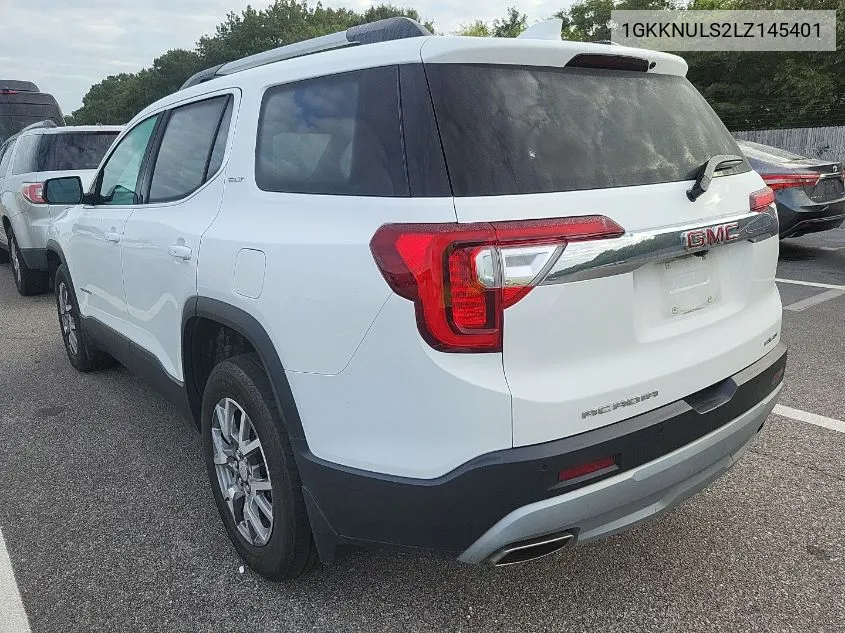 2020 GMC Acadia Slt VIN: 1GKKNULS2LZ145401 Lot: 40662420