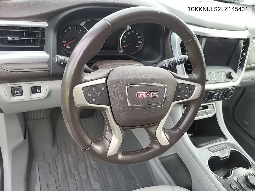 2020 GMC Acadia Slt VIN: 1GKKNULS2LZ145401 Lot: 40662420