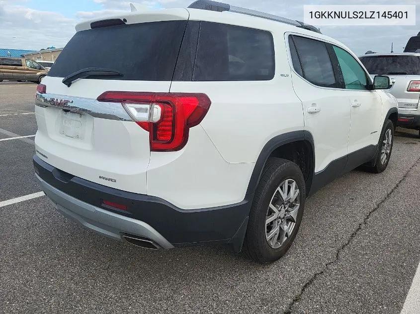 1GKKNULS2LZ145401 2020 GMC Acadia Slt