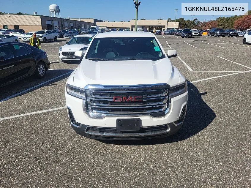 2020 GMC Acadia Awd Slt VIN: 1GKKNUL48LZ165475 Lot: 40839615