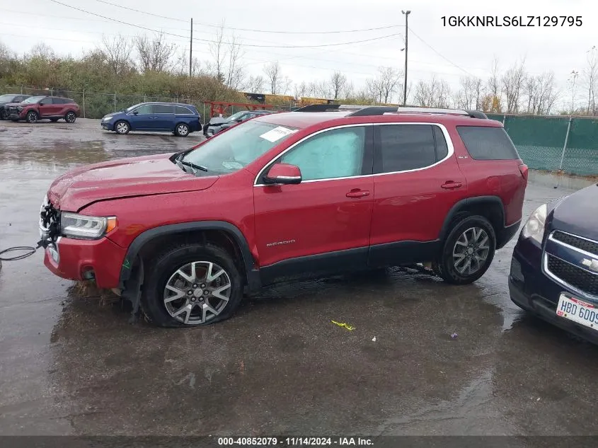 2020 GMC Acadia Fwd Sle VIN: 1GKKNRLS6LZ129795 Lot: 40852079