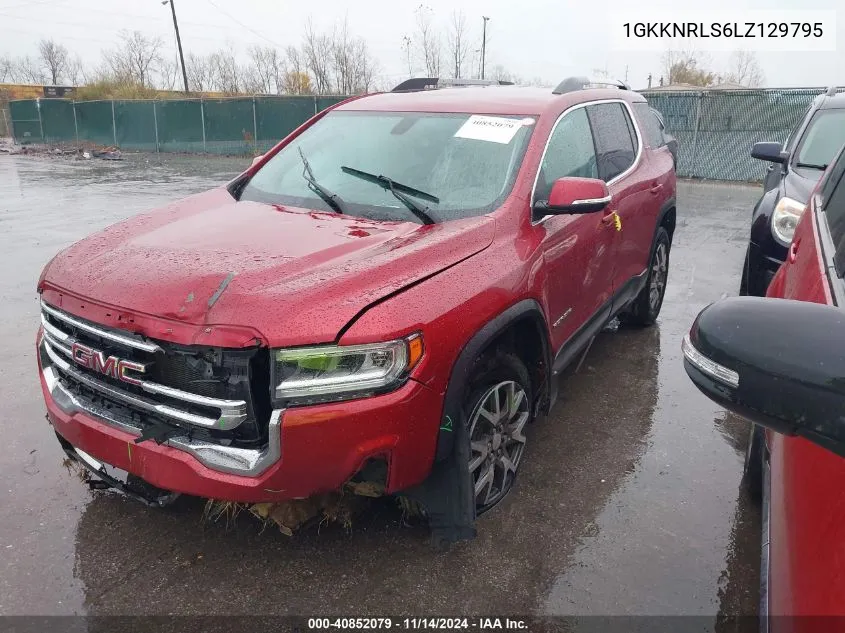 2020 GMC Acadia Fwd Sle VIN: 1GKKNRLS6LZ129795 Lot: 40852079