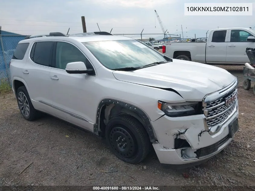 1GKKNXLS0MZ102811 2021 GMC Acadia Awd Denali