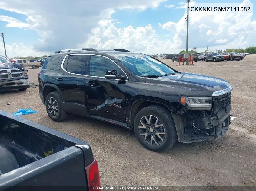 2021 GMC Acadia Fwd Sle VIN: 1GKKNKLS6MZ141082 Lot: 40414806