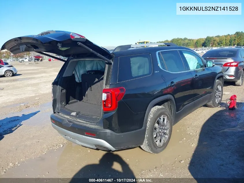 1GKKNULS2NZ141528 2022 GMC Acadia Slt