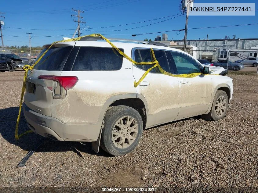 2023 GMC Acadia Sle VIN: 1GKKNRLS4PZ227441 Lot: 30046767