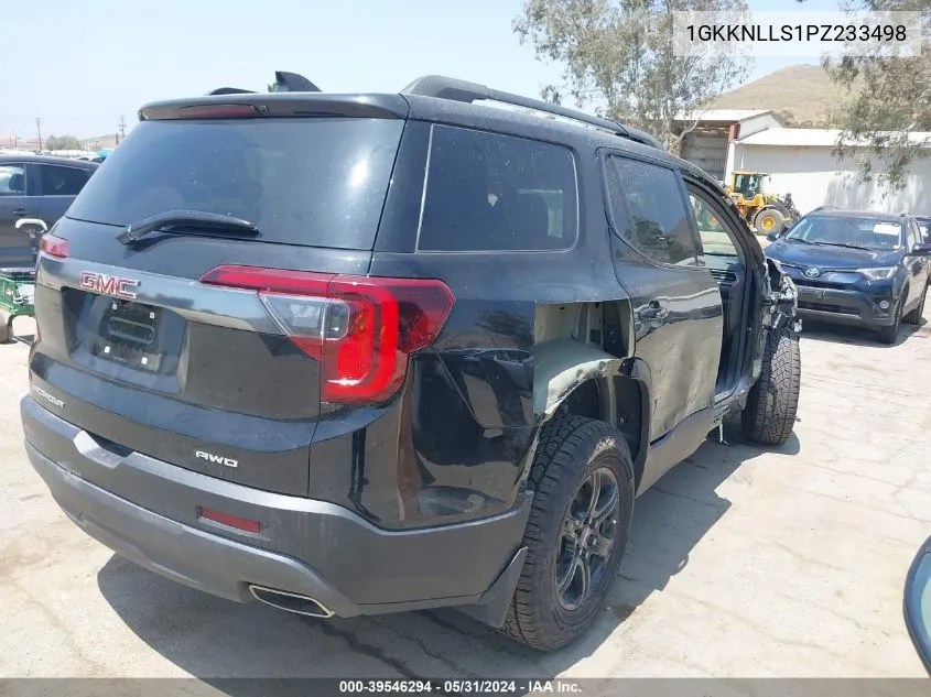 2023 GMC Acadia Awd At4 VIN: 1GKKNLLS1PZ233498 Lot: 39546294