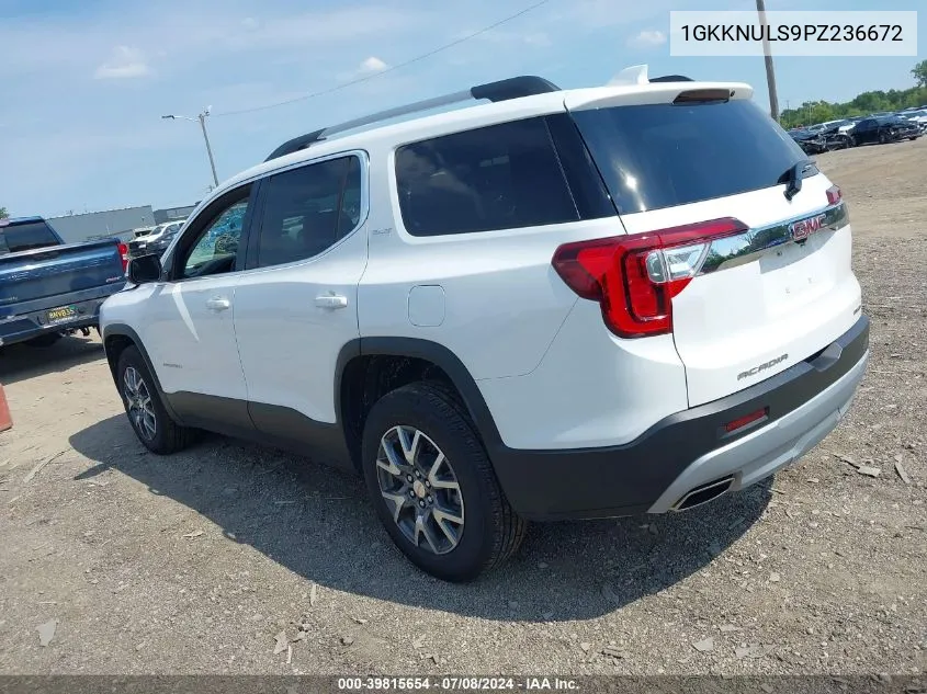 2023 GMC Acadia Awd Slt VIN: 1GKKNULS9PZ236672 Lot: 39815654