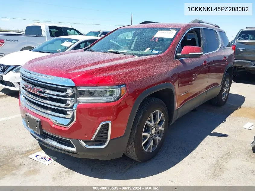 2023 GMC Acadia Fwd Sle VIN: 1GKKNKL45PZ208082 Lot: 40073595