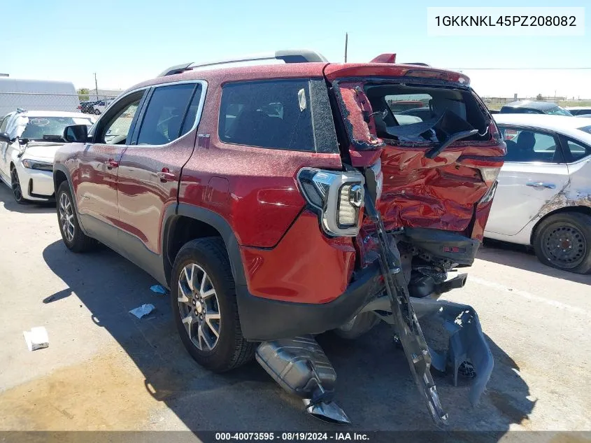 2023 GMC Acadia Fwd Sle VIN: 1GKKNKL45PZ208082 Lot: 40073595