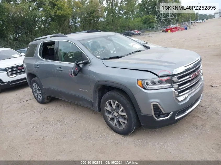 2023 GMC Acadia Fwd Slt VIN: 1GKKNML48PZ252895 Lot: 40102873