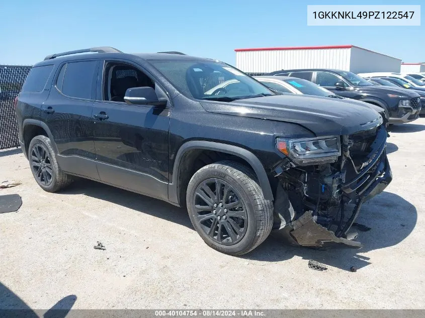 2023 GMC Acadia Fwd Sle VIN: 1GKKNKL49PZ122547 Lot: 40104754