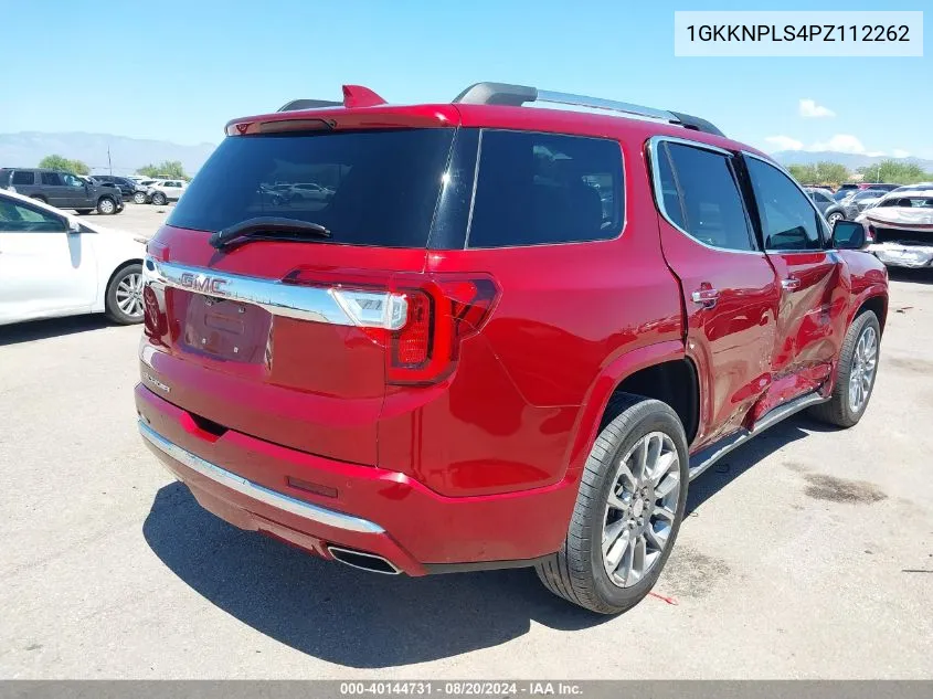 1GKKNPLS4PZ112262 2023 GMC Acadia Fwd Denali