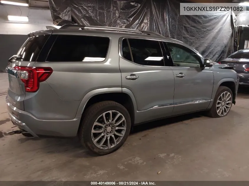 2023 GMC Acadia Awd Denali VIN: 1GKKNXLS9PZ201082 Lot: 40149006