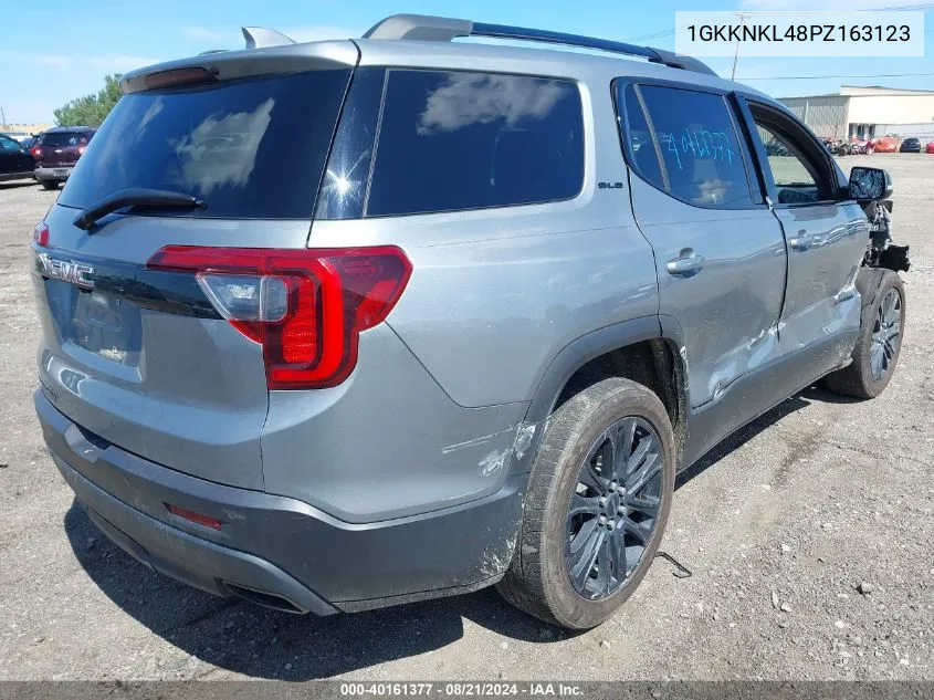 2023 GMC Acadia Fwd Sle VIN: 1GKKNKL48PZ163123 Lot: 40161377