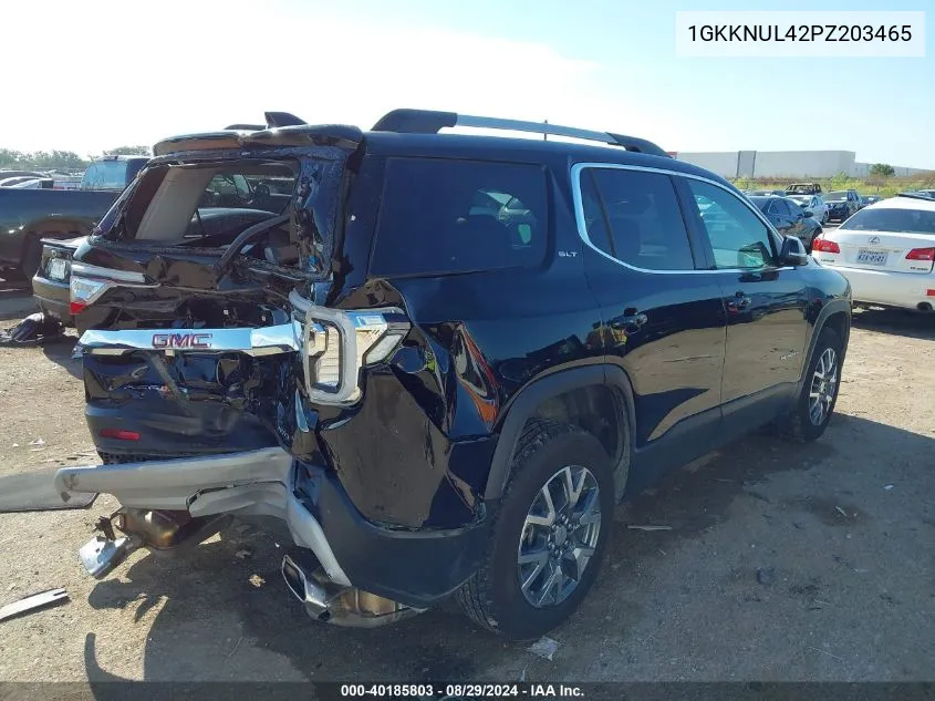 2023 GMC Acadia Awd Slt VIN: 1GKKNUL42PZ203465 Lot: 40185803