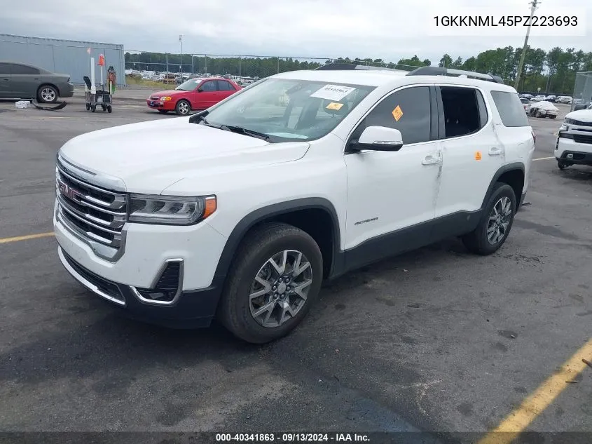 2023 GMC Acadia Slt VIN: 1GKKNML45PZ223693 Lot: 40341863