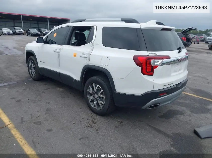 2023 GMC Acadia Slt VIN: 1GKKNML45PZ223693 Lot: 40341863