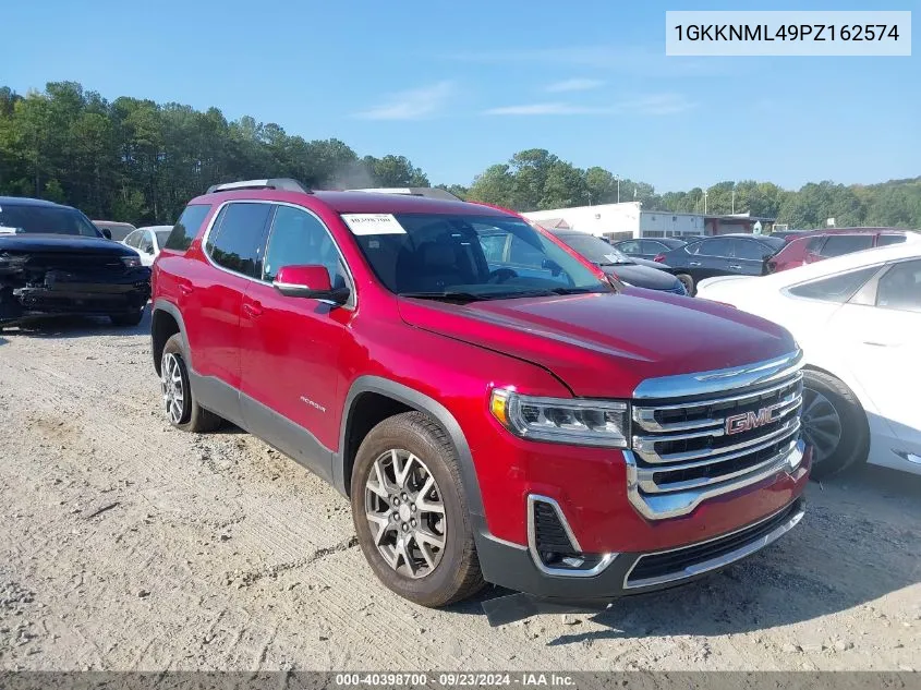 2023 GMC Acadia Slt VIN: 1GKKNML49PZ162574 Lot: 40398700