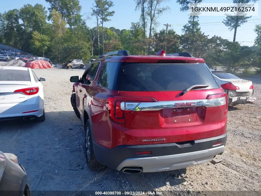 2023 GMC Acadia Slt VIN: 1GKKNML49PZ162574 Lot: 40398700