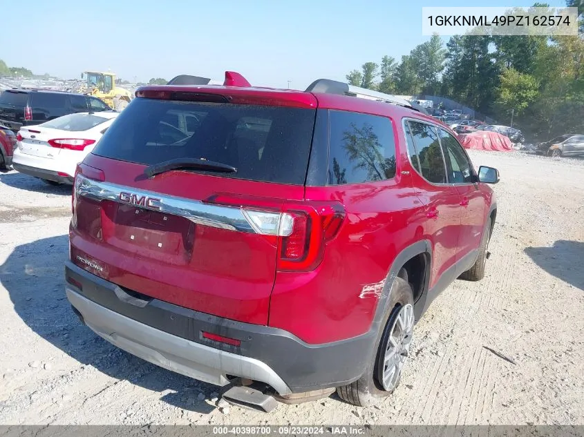 2023 GMC Acadia Slt VIN: 1GKKNML49PZ162574 Lot: 40398700