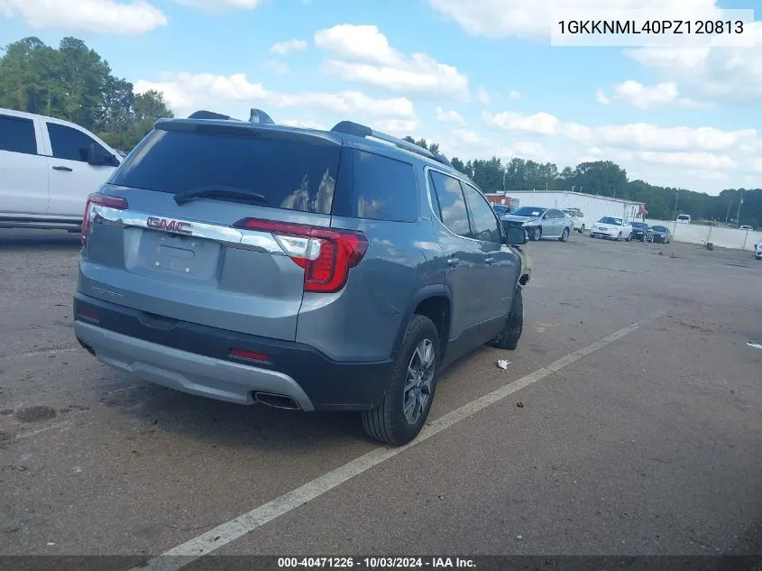 2023 GMC Acadia Fwd Slt VIN: 1GKKNML40PZ120813 Lot: 40471226