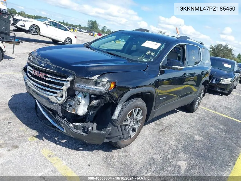 2023 GMC Acadia Slt VIN: 1GKKNML47PZ185450 Lot: 40555604