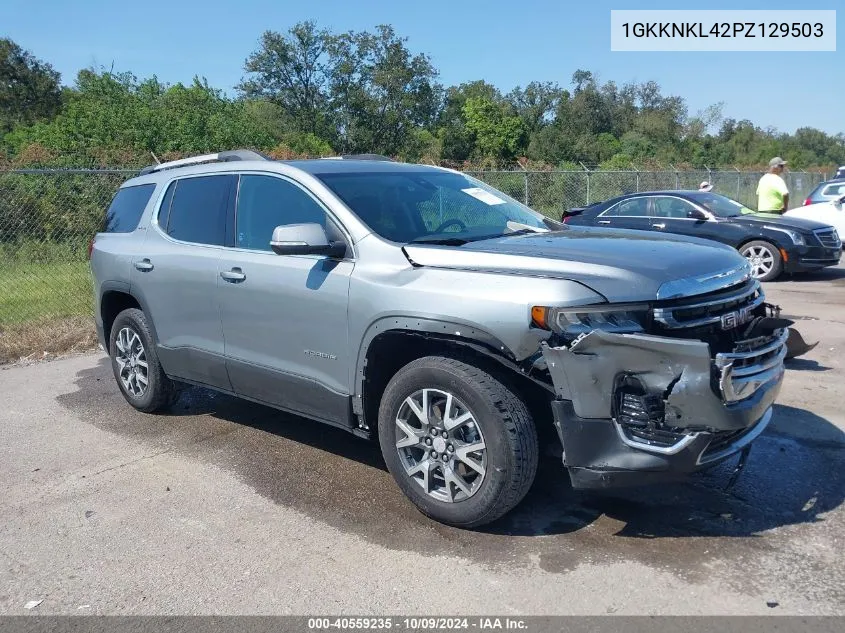 2023 GMC Acadia Fwd Sle VIN: 1GKKNKL42PZ129503 Lot: 40559235