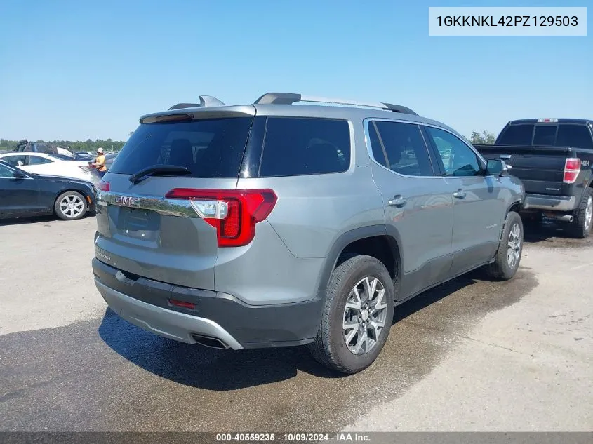 2023 GMC Acadia Fwd Sle VIN: 1GKKNKL42PZ129503 Lot: 40559235