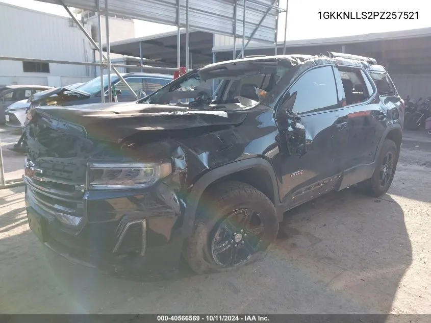 2023 GMC Acadia At4 VIN: 1GKKNLLS2PZ257521 Lot: 40566569