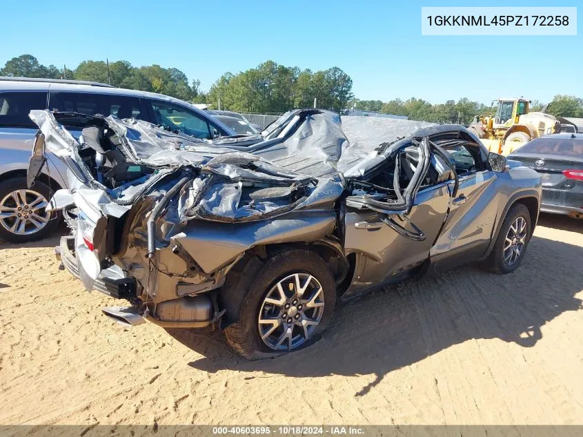 2023 GMC Acadia Fwd Slt VIN: 1GKKNML45PZ172258 Lot: 40603695