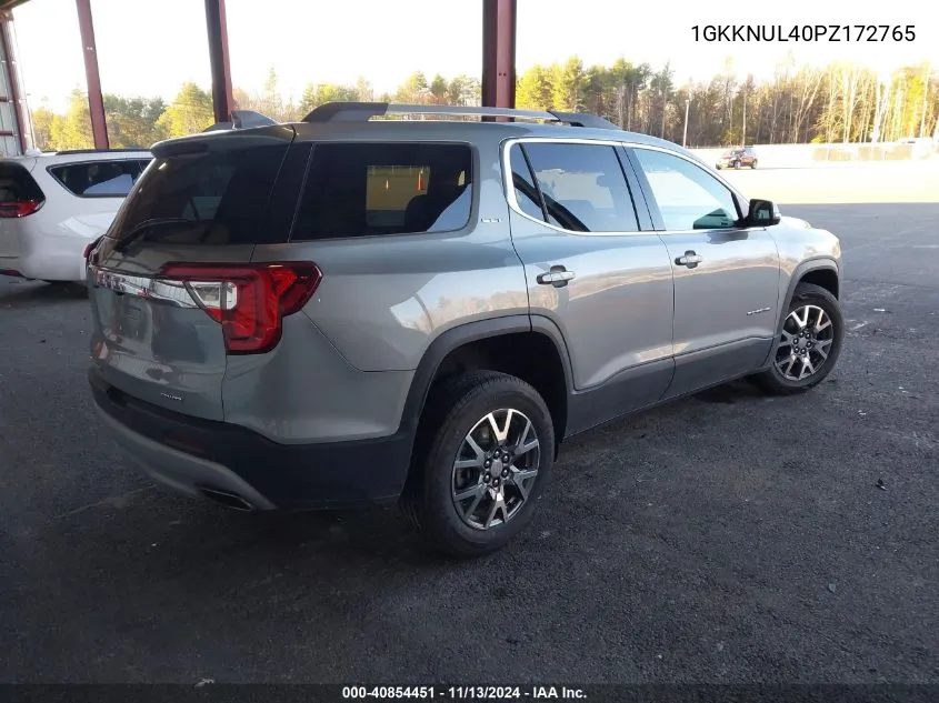 2023 GMC Acadia Awd Slt VIN: 1GKKNUL40PZ172765 Lot: 40854451