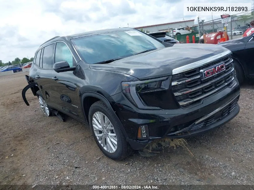 1GKENNKS9RJ182893 2024 GMC Acadia Awd Elevation