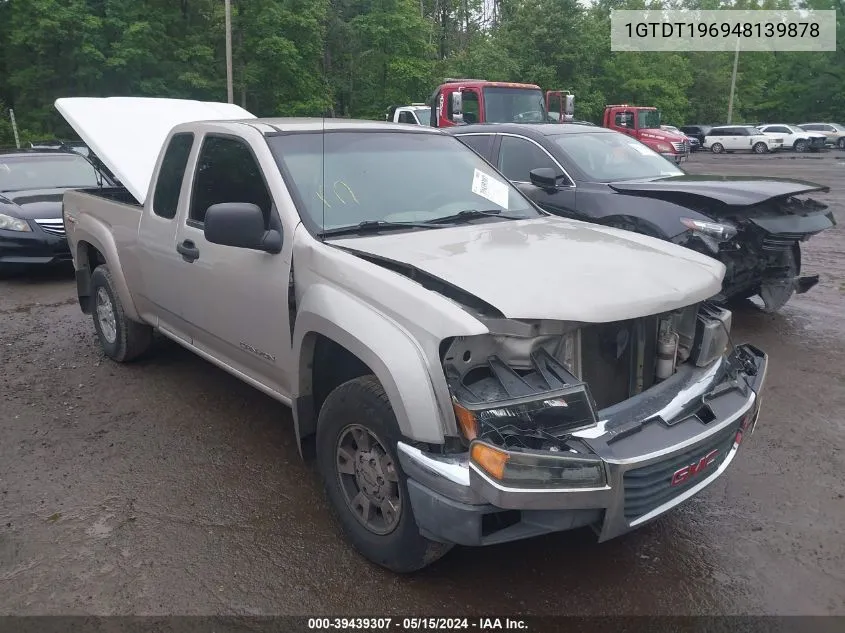 1GTDT196948139878 2004 GMC Canyon Sl