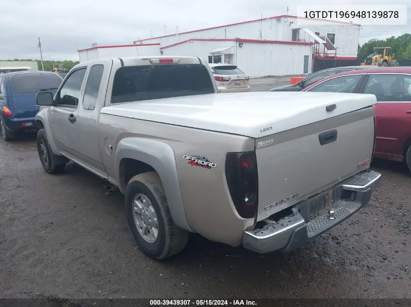 2004 GMC Canyon Sl VIN: 1GTDT196948139878 Lot: 39439307