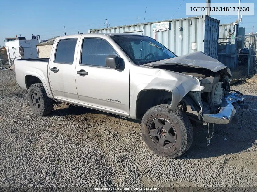 2004 GMC Canyon Sle VIN: 1GTDT136348132630 Lot: 40037149