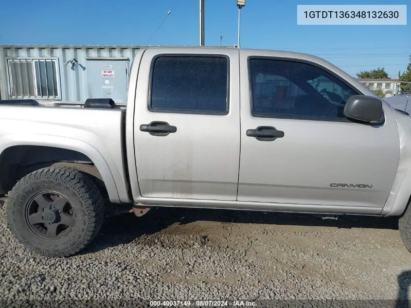 2004 GMC Canyon Sle VIN: 1GTDT136348132630 Lot: 40037149