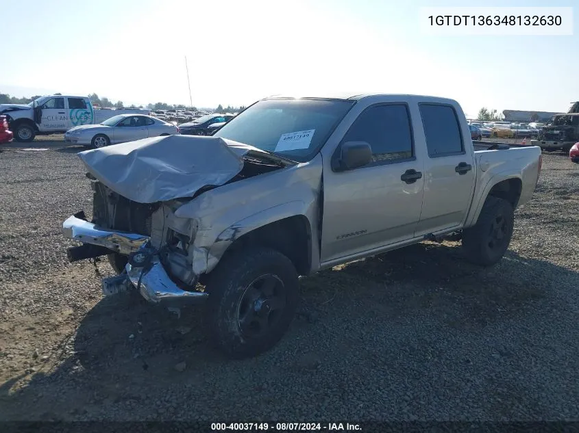 2004 GMC Canyon Sle VIN: 1GTDT136348132630 Lot: 40037149