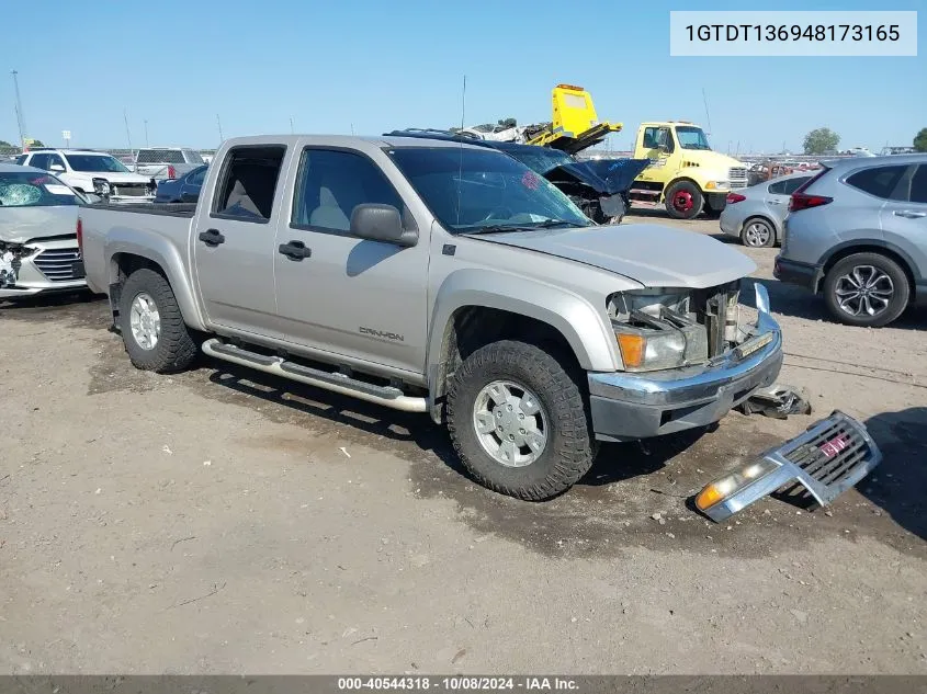 2004 GMC Canyon Sle VIN: 1GTDT136948173165 Lot: 40544318