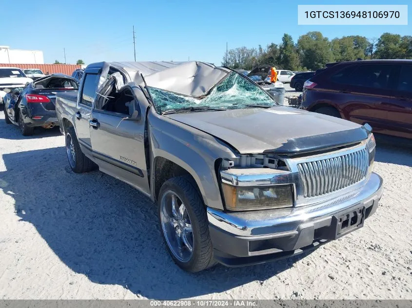 2004 GMC Canyon Sle VIN: 1GTCS136948106970 Lot: 40622908