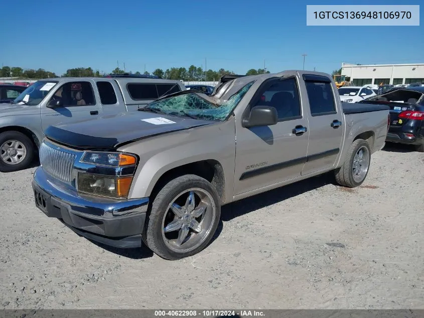 1GTCS136948106970 2004 GMC Canyon Sle