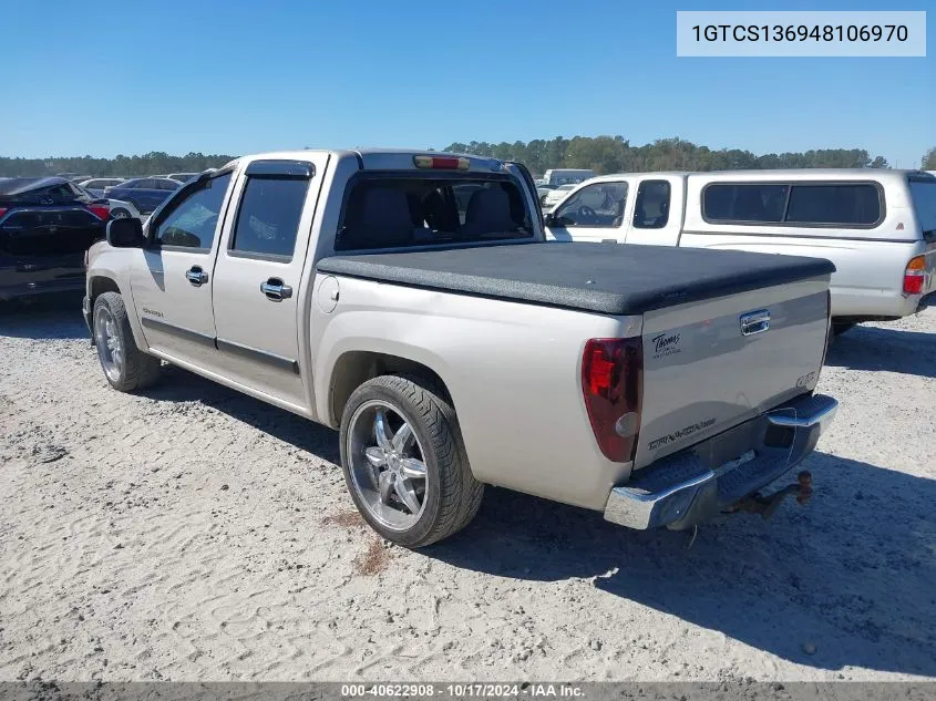 2004 GMC Canyon Sle VIN: 1GTCS136948106970 Lot: 40622908