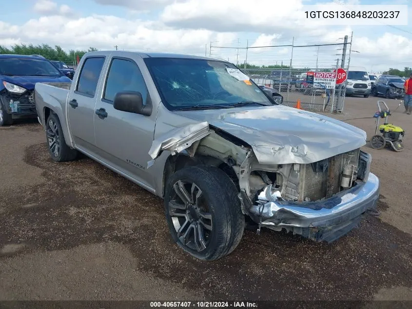 1GTCS136848203237 2004 GMC Canyon Sle