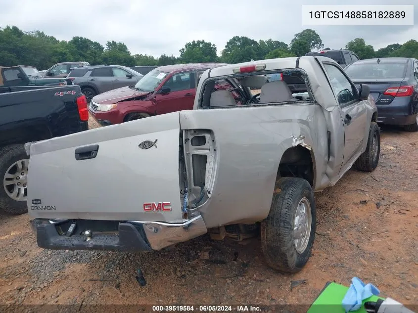 2005 GMC Canyon Sl VIN: 1GTCS148858182889 Lot: 39519584